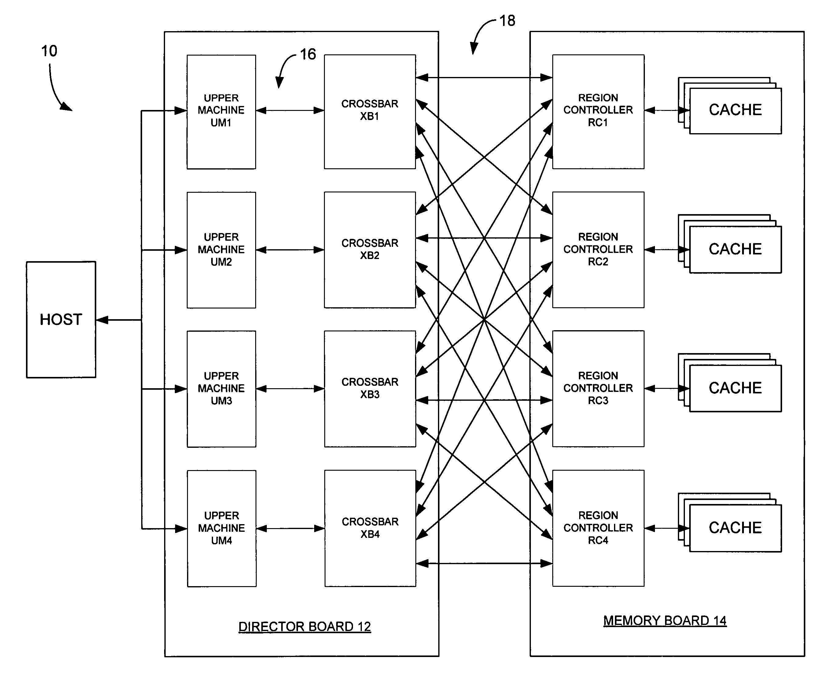 Error notification and forced retry in a data storage system