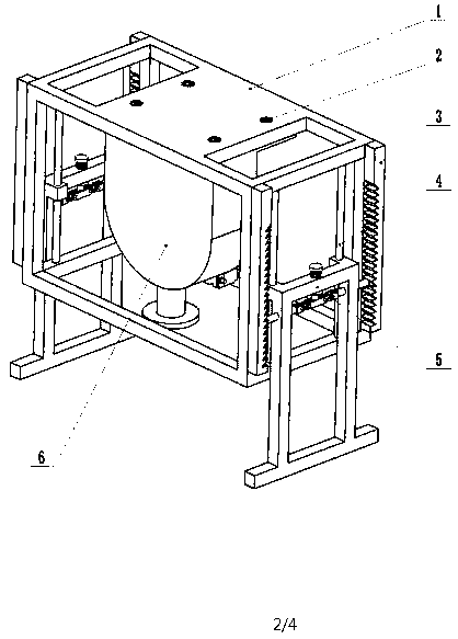 Cardiac resuscitation automatic pressing machine