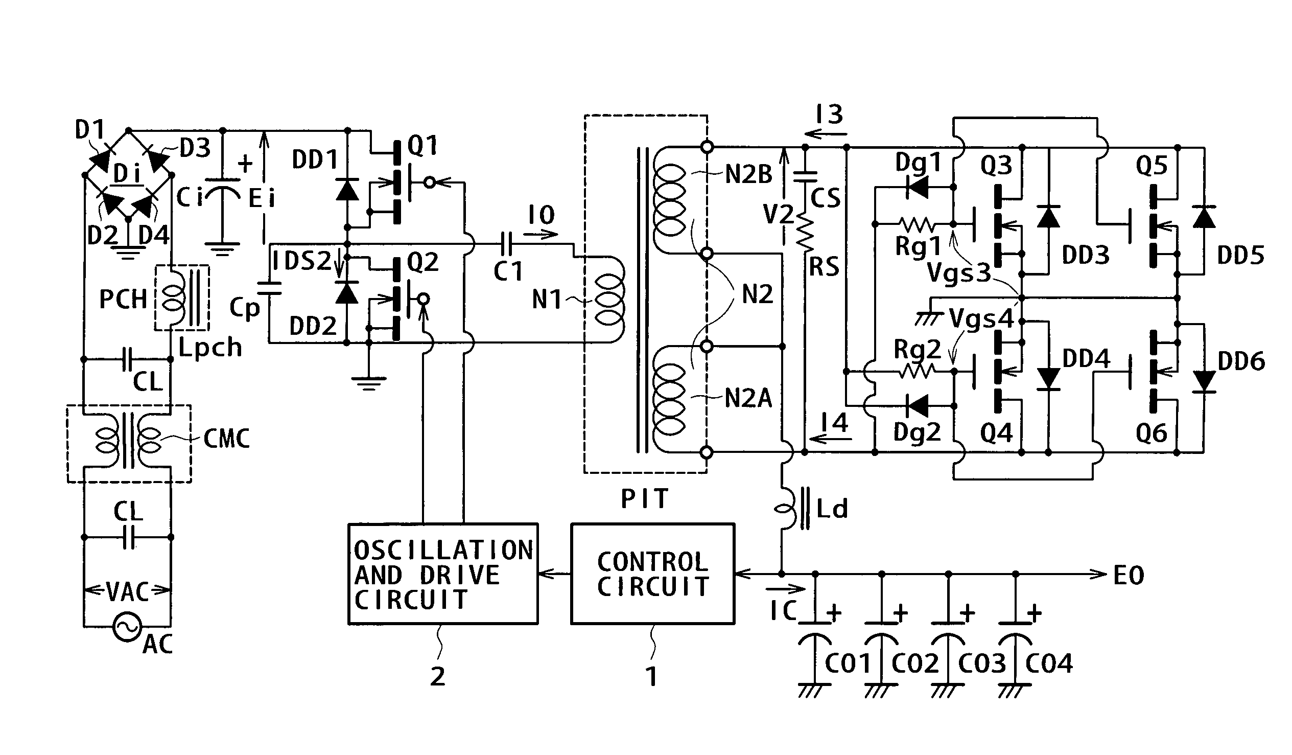 Switching power supply circuit