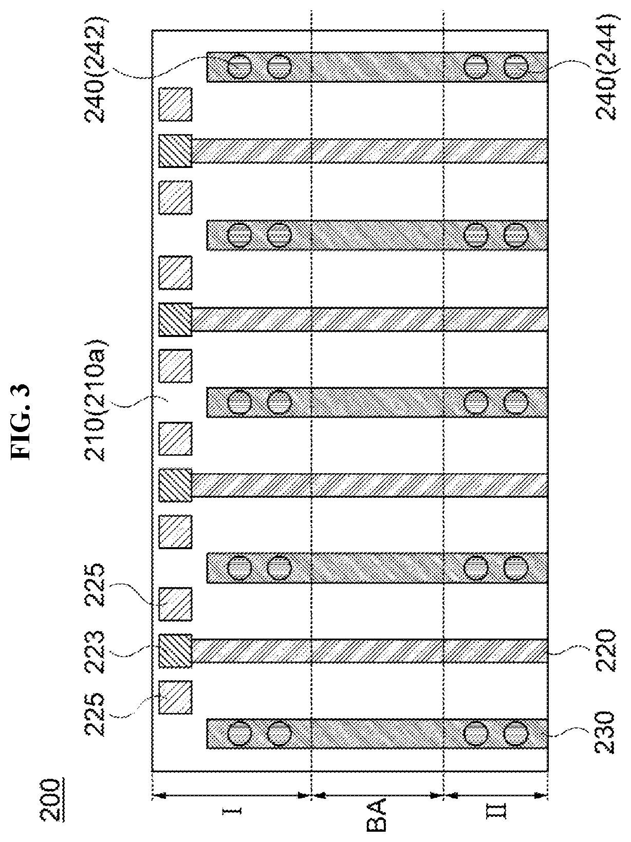 Antenna package and image display device including the same