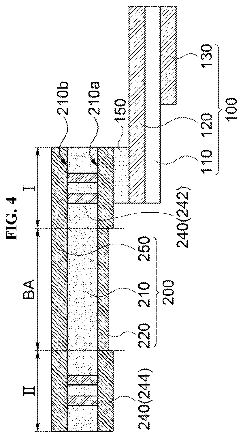 Antenna package and image display device including the same