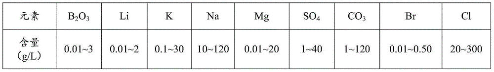 Method for extracting Mg, K, B and Li from mixed brine by utilizing natural energy