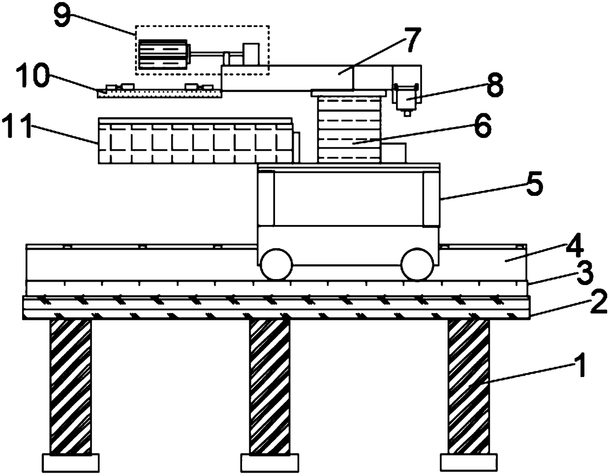 Oil coating device for vehicle steering shaft parts