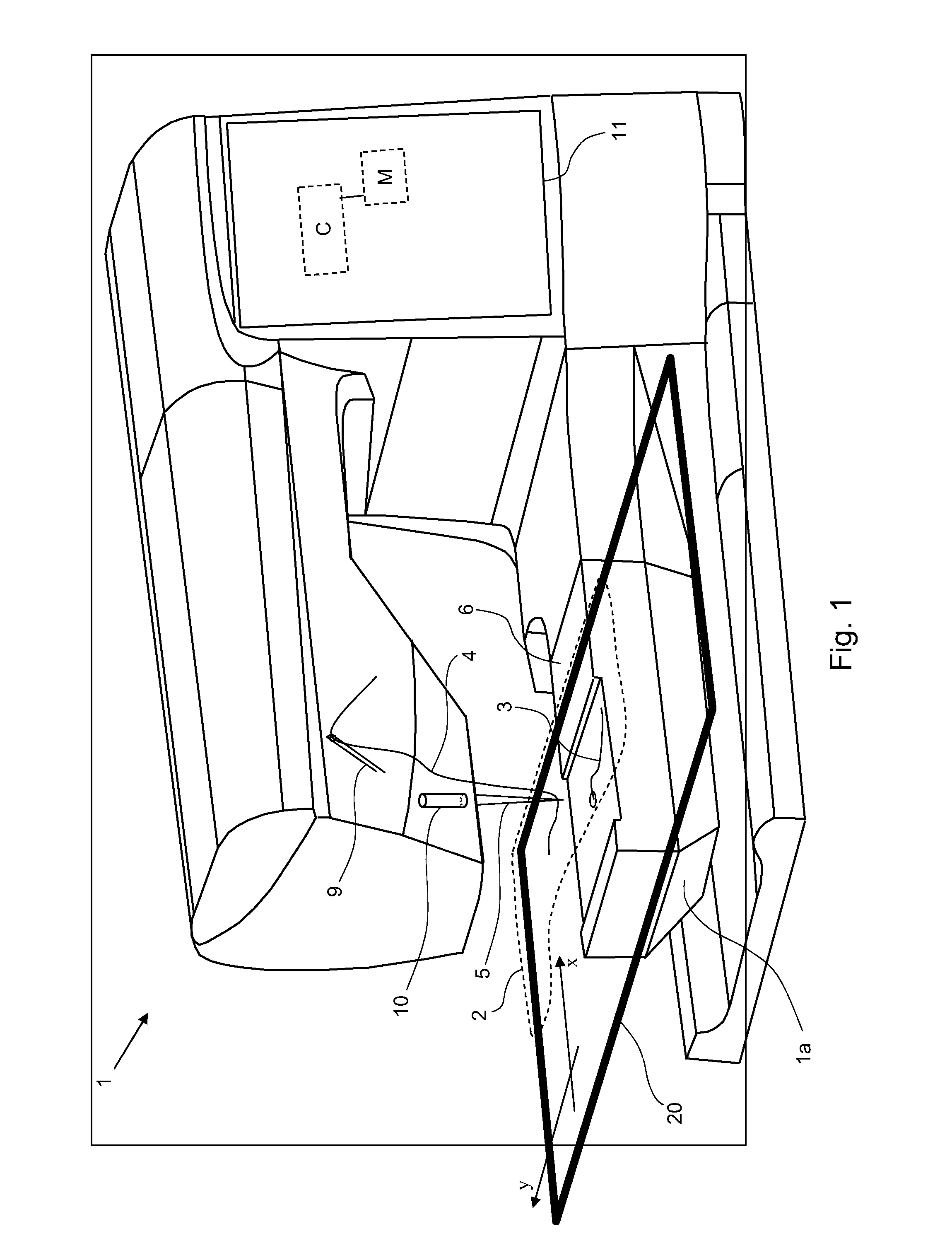 Sewing machine having a camera for forming images of a sewing area