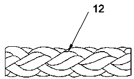 Ultrahigh-molecular-weight polyethylene fiber cable