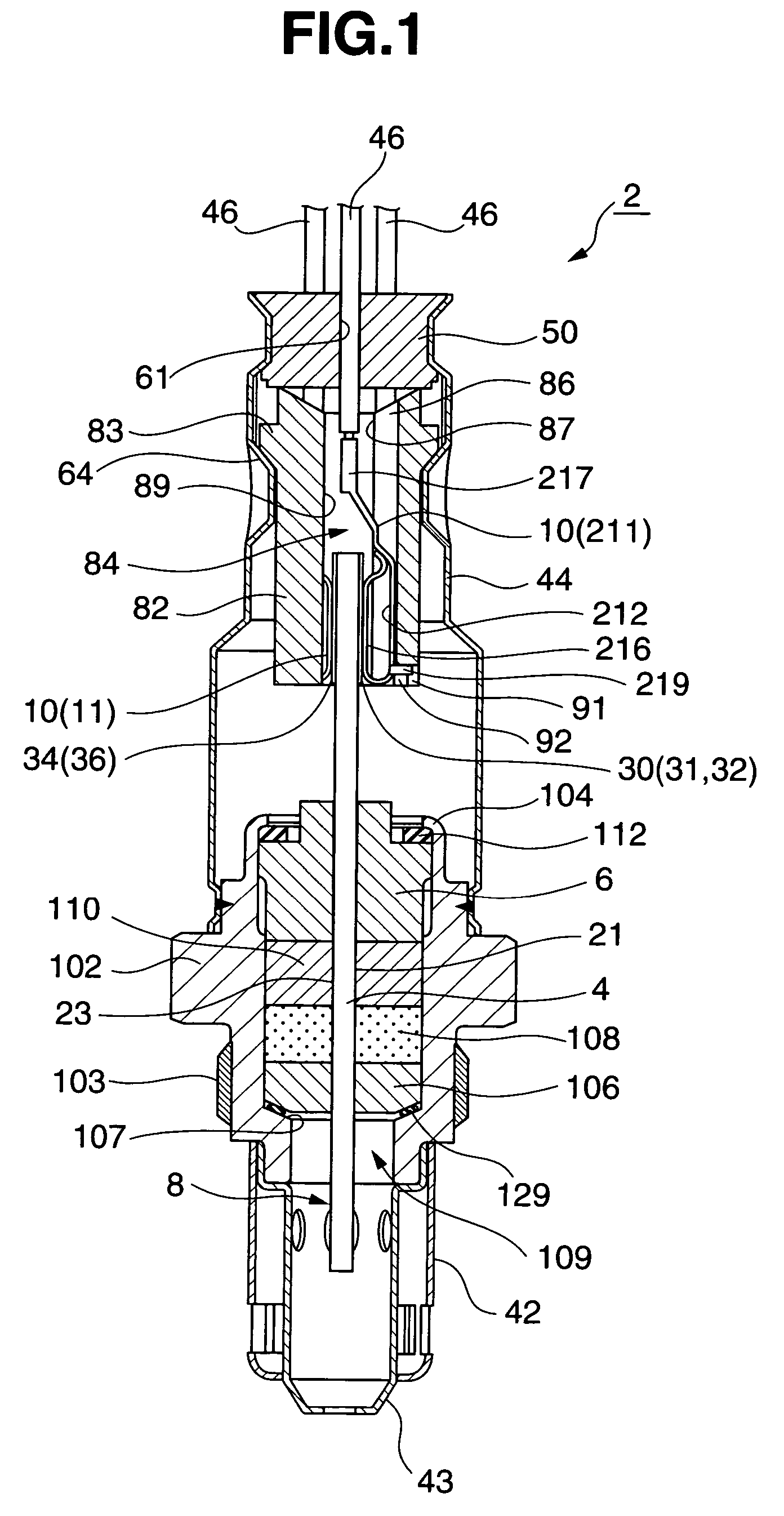 Sensor and method of producing sensor