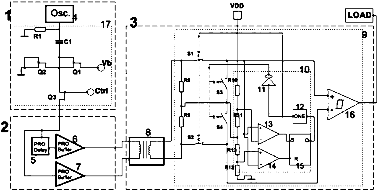 An isolated high frequency pulse generator