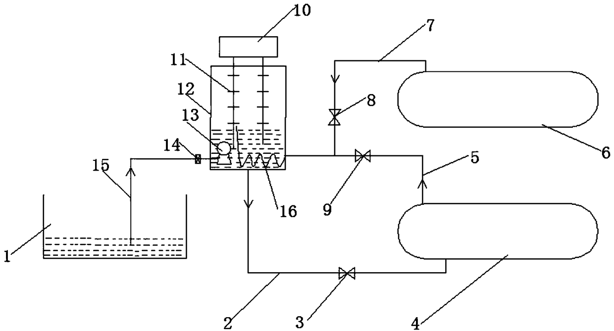 Liquefied natural gas leakage recovery and boil-off gas recovery device