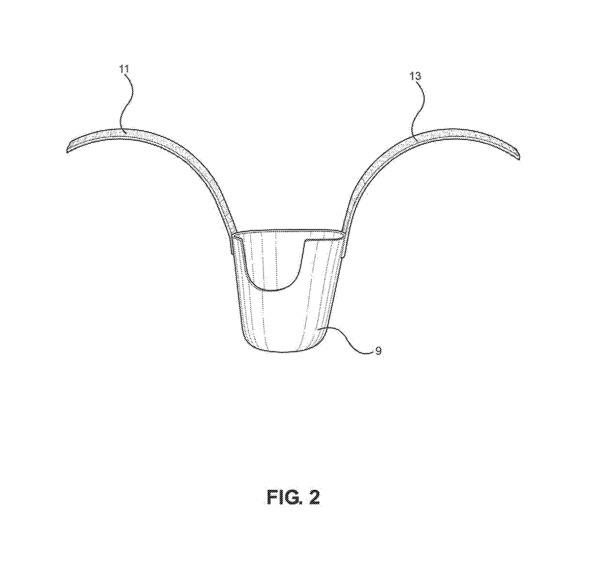 Support device for male genitalia