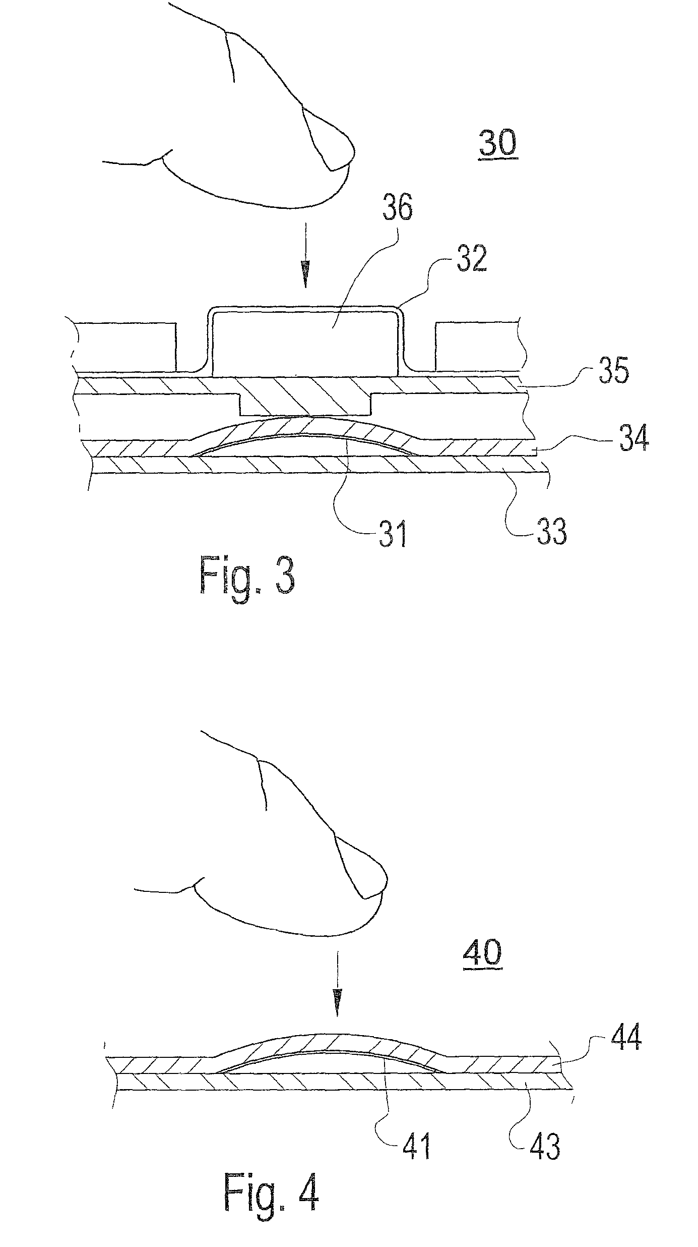 Input device and an electronic device comprising an input device