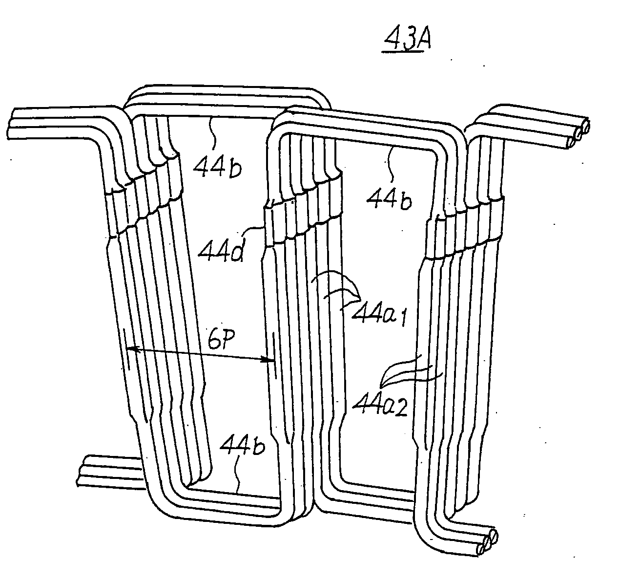 Alternator for a vehicle