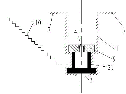 Nuclear explosion resisting simulation experimental system and nuclear explosion resisting simulation experimental method for underground civil air defense works