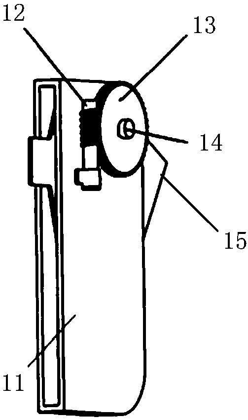 Peripheral compression locking device and compression method for large-scale space unfolding structure