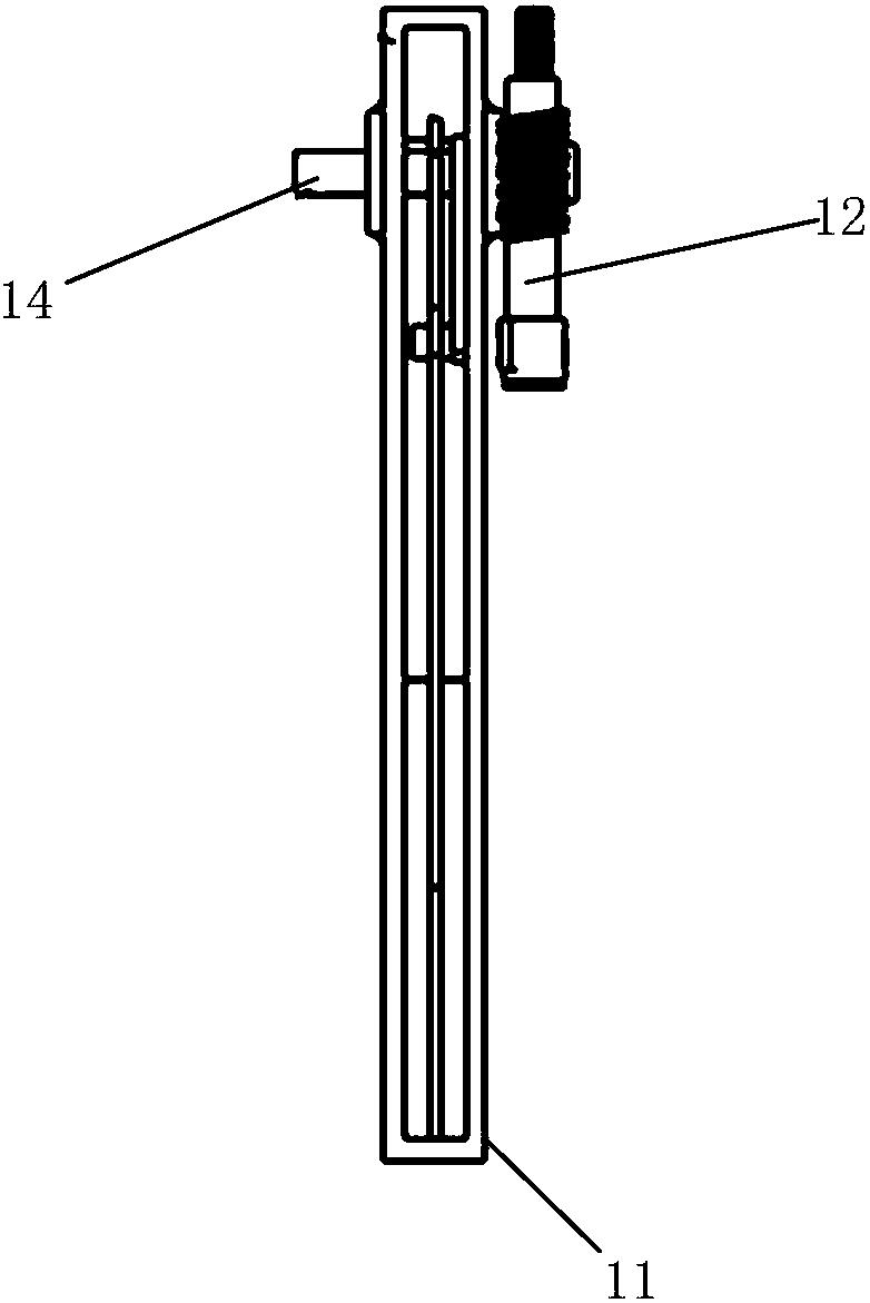 Peripheral compression locking device and compression method for large-scale space unfolding structure