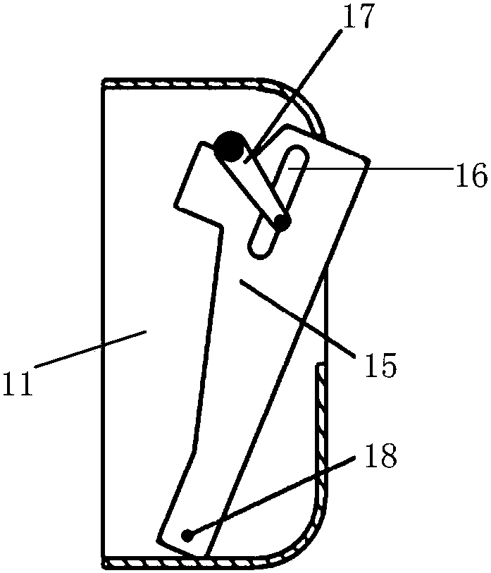 Peripheral compression locking device and compression method for large-scale space unfolding structure