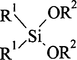 Method for directly synthesizing dialkyl dialkoxy silicane by one-step process