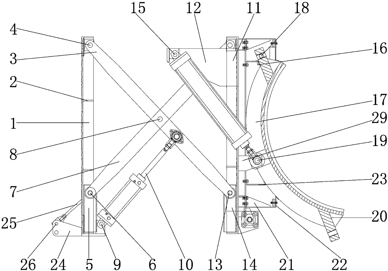 Portable new energy automobile stopping method