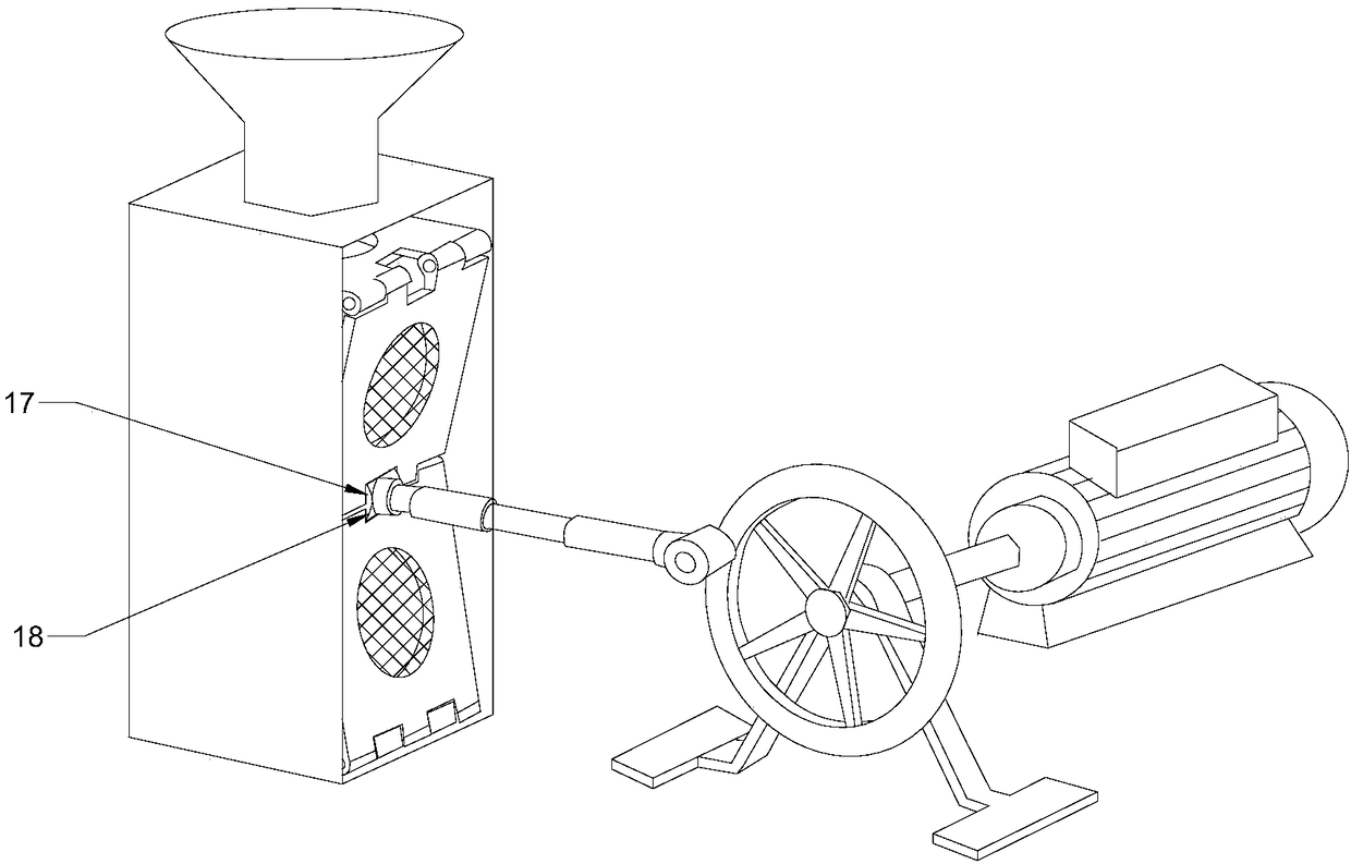 Straw compressing device providing convenience for subsequent utilization of straws