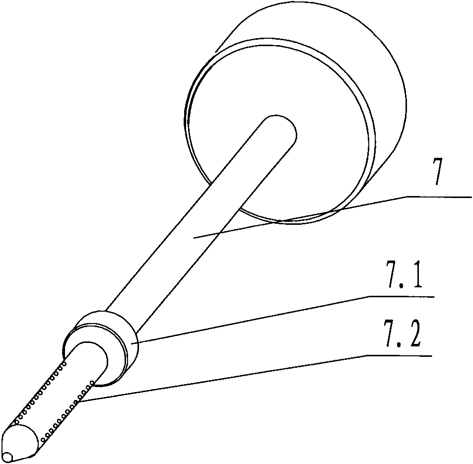 Quantitative grease injection device for automobile sunvisor rotating mechanism