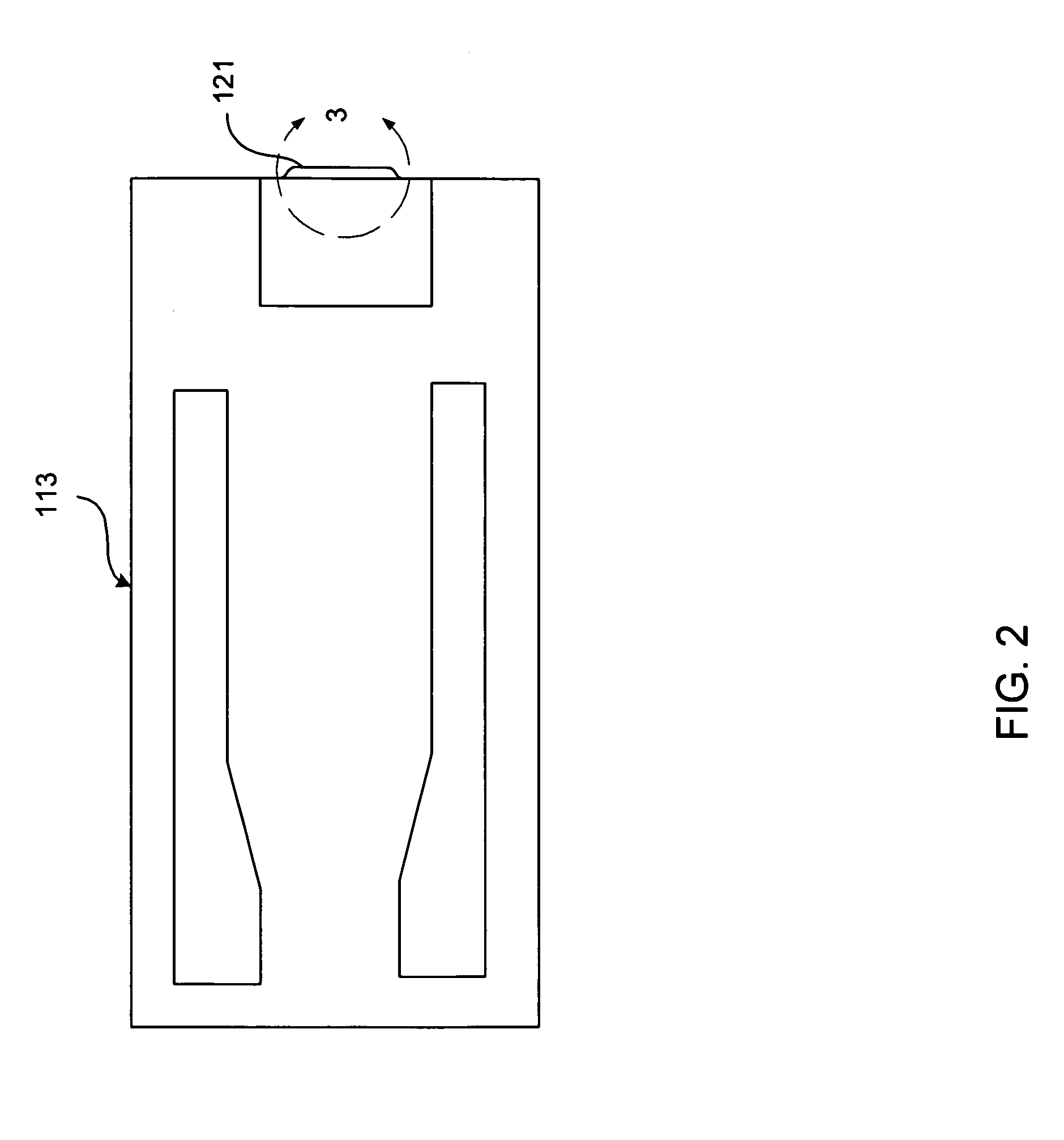 Topographically defined thin film CPP read head fabrication