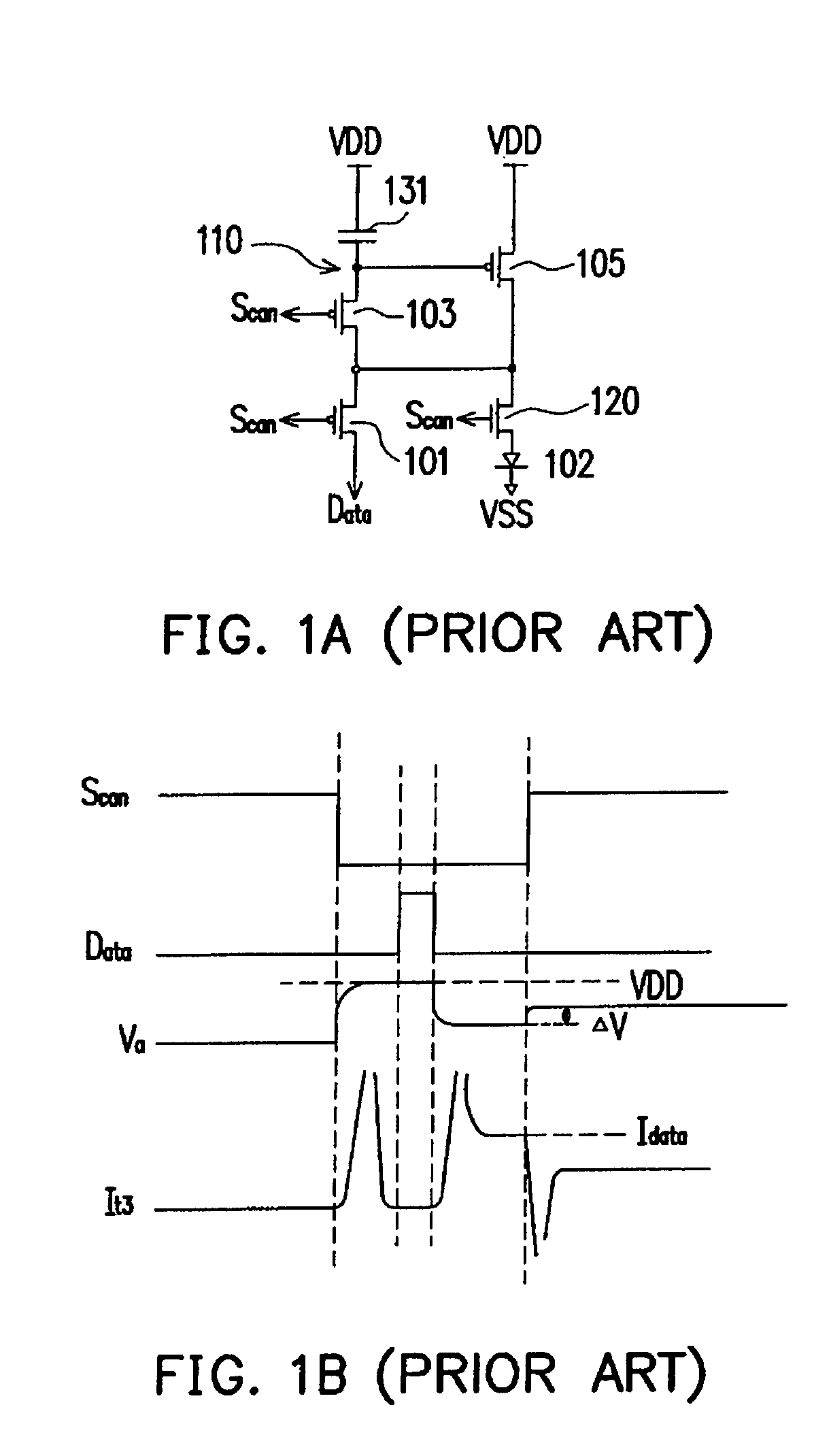 Circuit for driving flat panel display