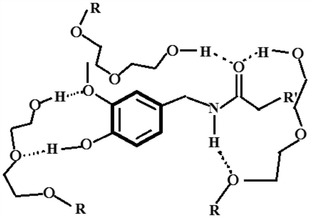 Reverse phase transfer extraction detection process and application of capsaicin compounds in grease