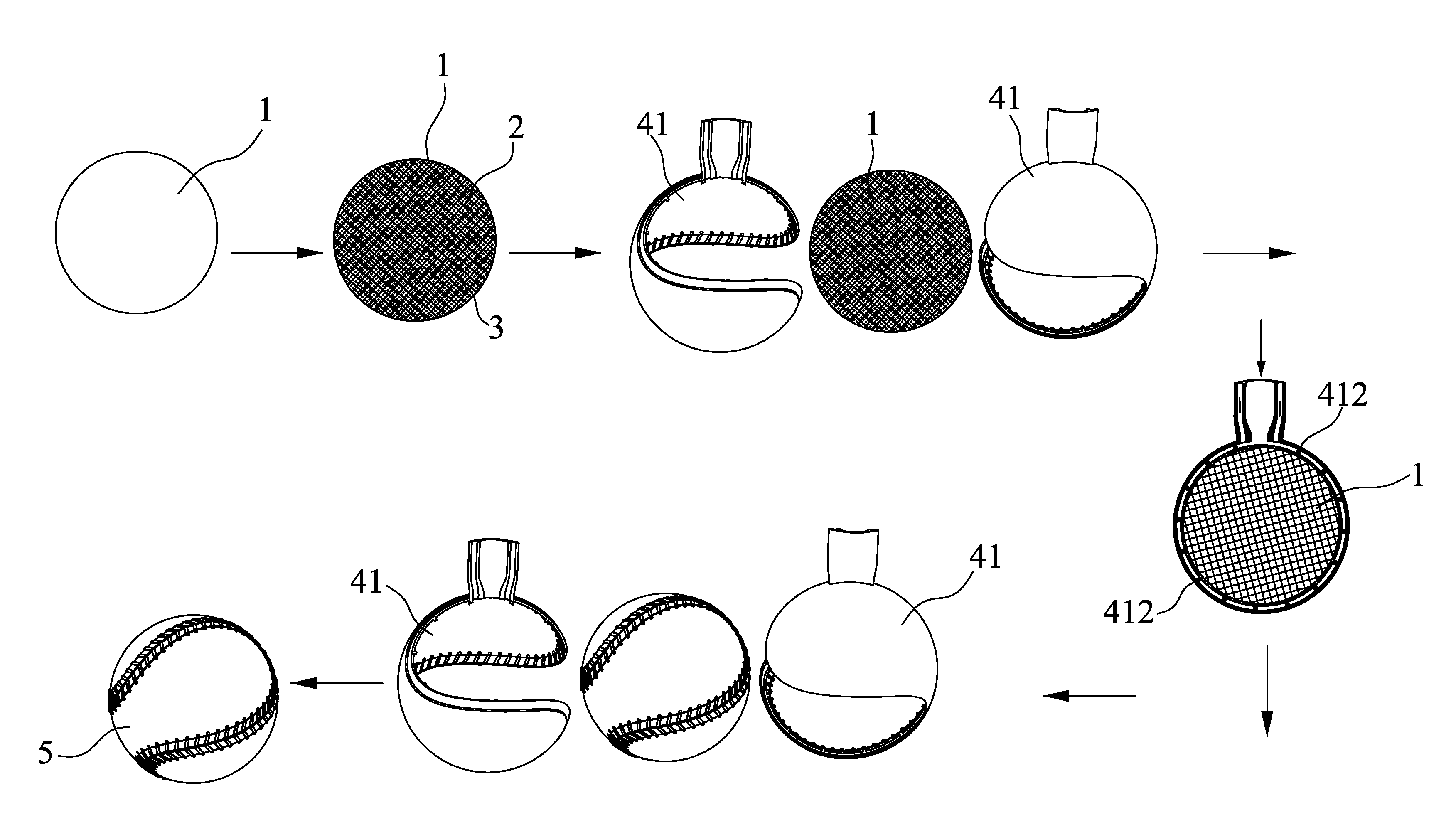 Baseball or softball and cover forming method thereof