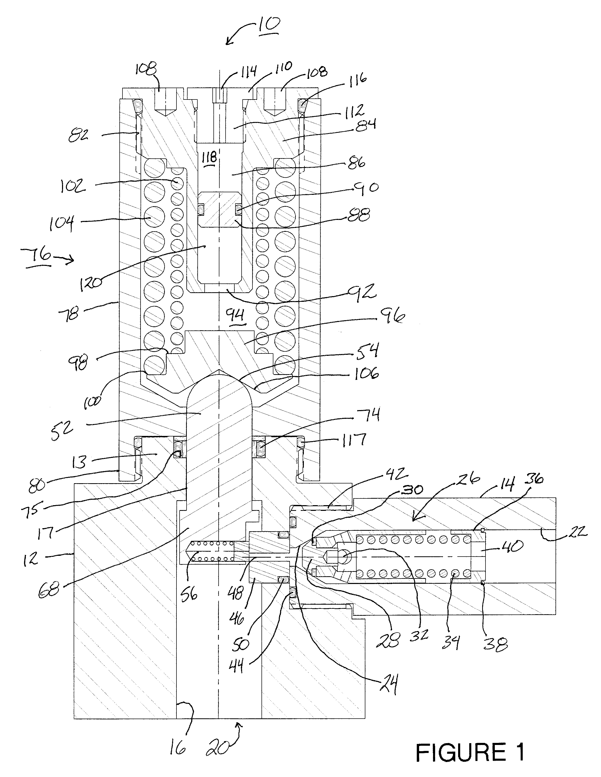 Pressure-compensated, subsea chemical injection valve