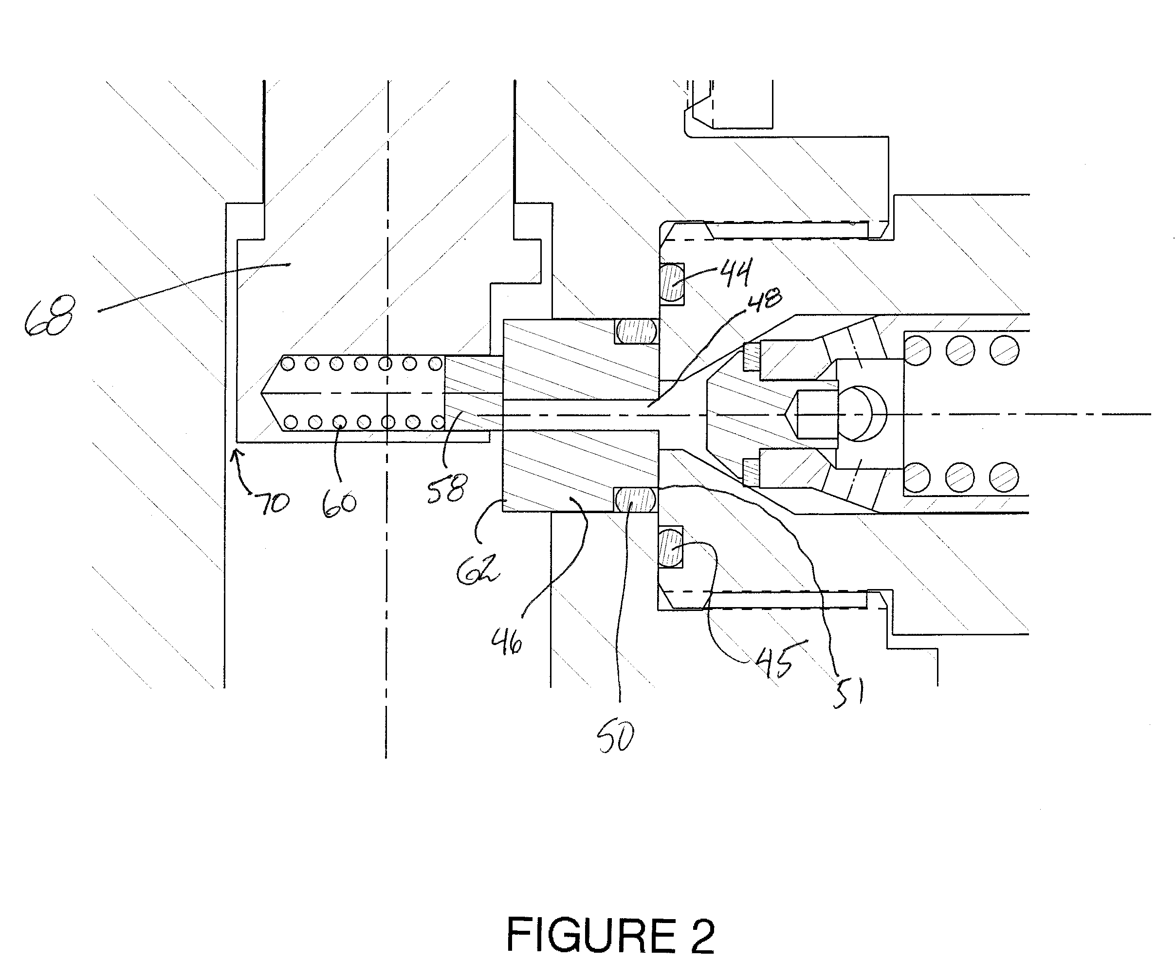 Pressure-compensated, subsea chemical injection valve