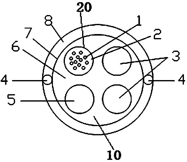 Photoelectric composite cable