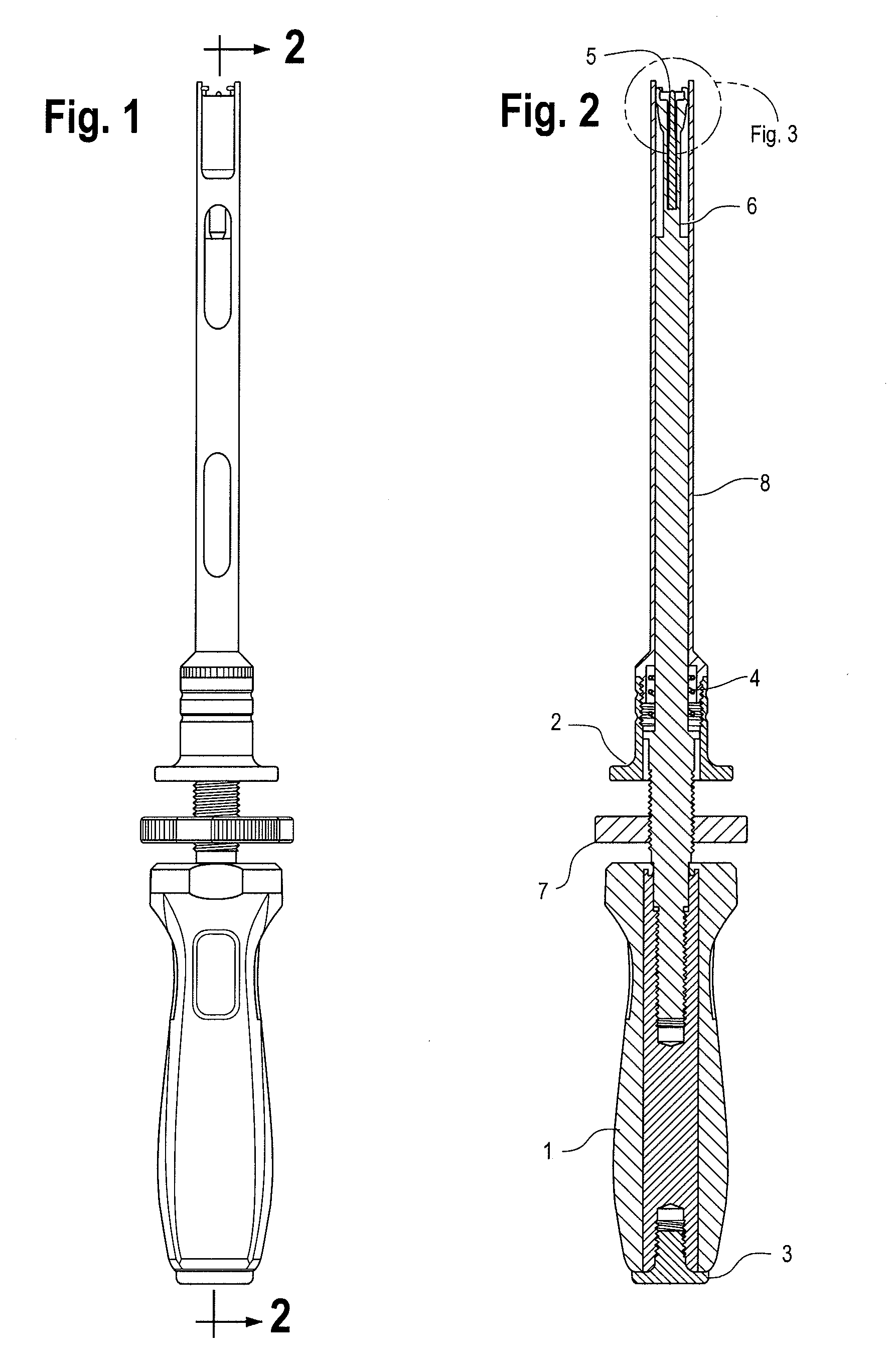 Quick release spinal implant insertion device