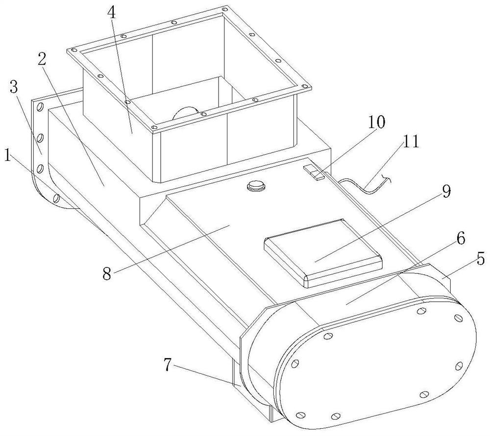 Extruder waste heat recycling device based on energy-saving technology