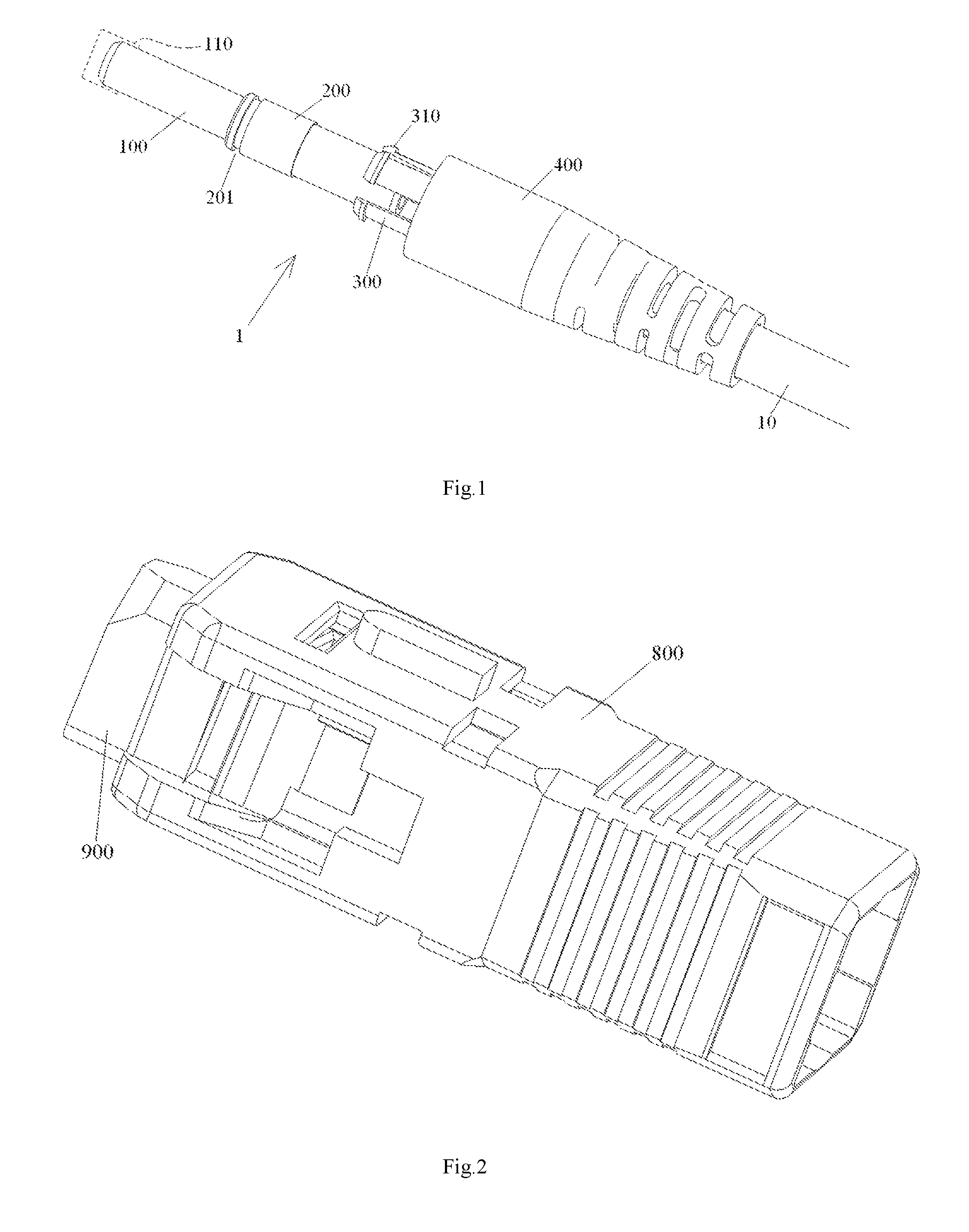 Fiber optic connector and method of assembling the same