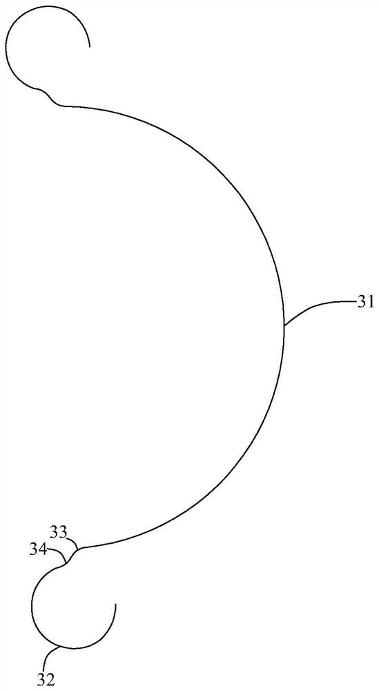 Composite material, airless tire with same and assembly method of airless tire