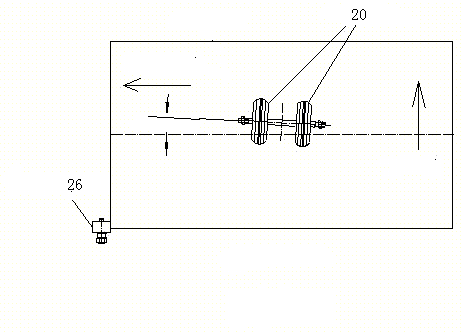 Rotating pipe feed positioning mechanism for large-caliber pipes