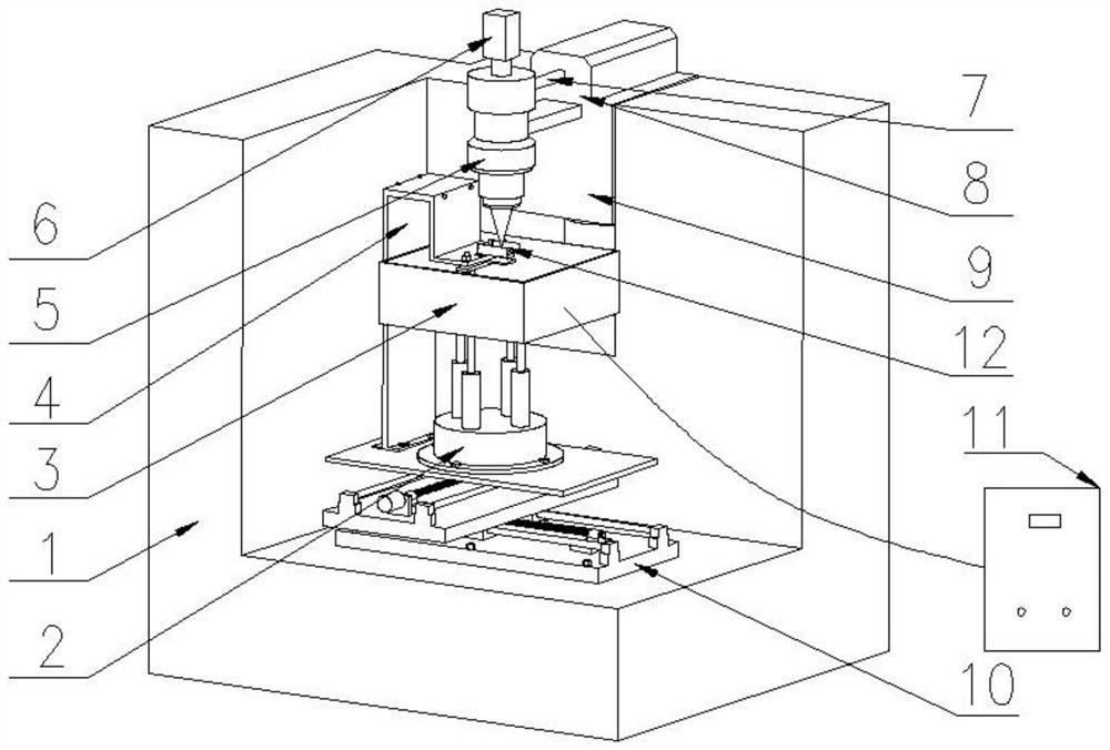 A laser drilling device and method for improving hole quality based on underwater drilling