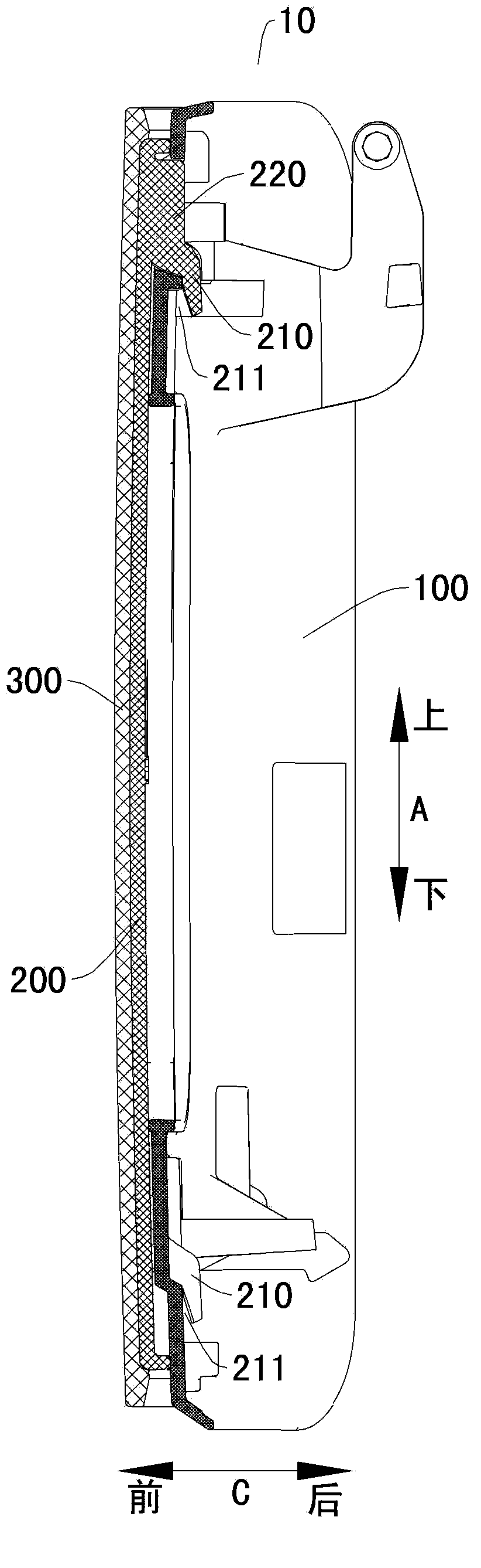 Air conditionerpanel component and air conditioner adopting same