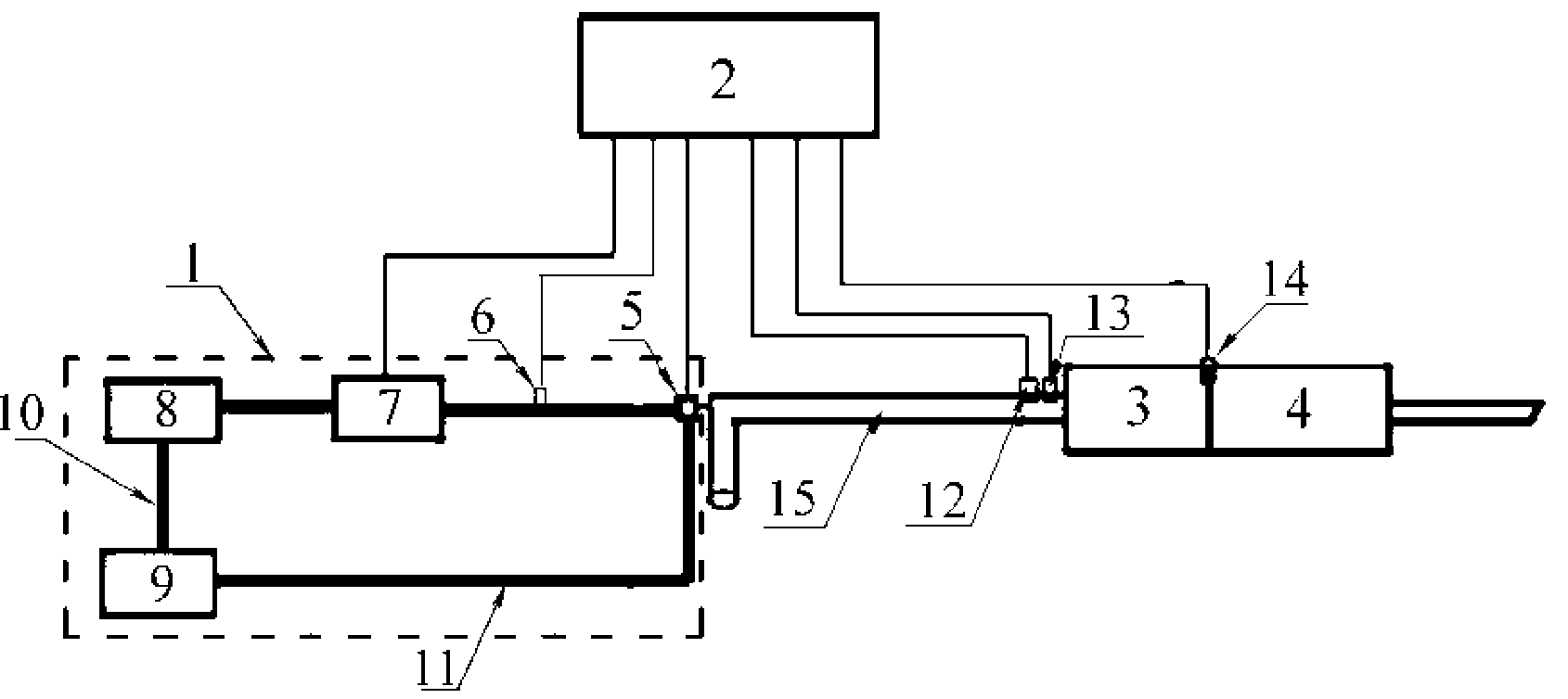 Oxidation type catalyst-assisting regeneration system for diesel particulate filter (DPF)