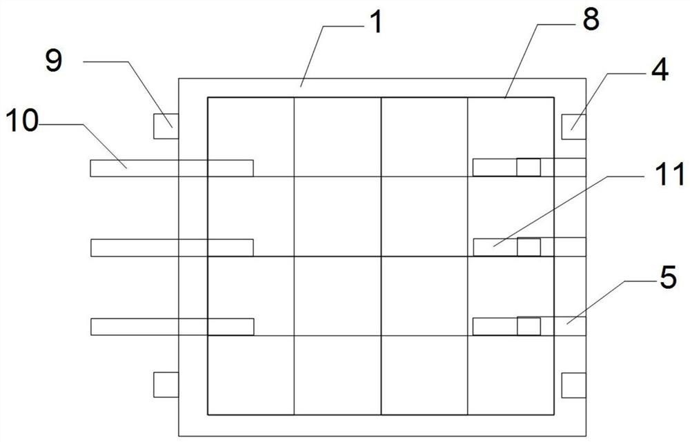 Green assembly type energy-saving plate wall system