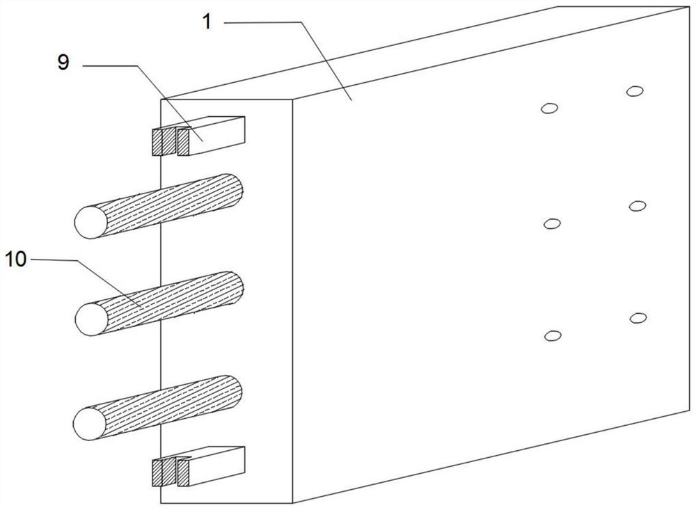 Green assembly type energy-saving plate wall system