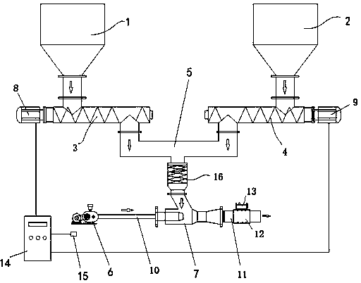 Conveying system for desulfurizing agent applied to dry desulfurization