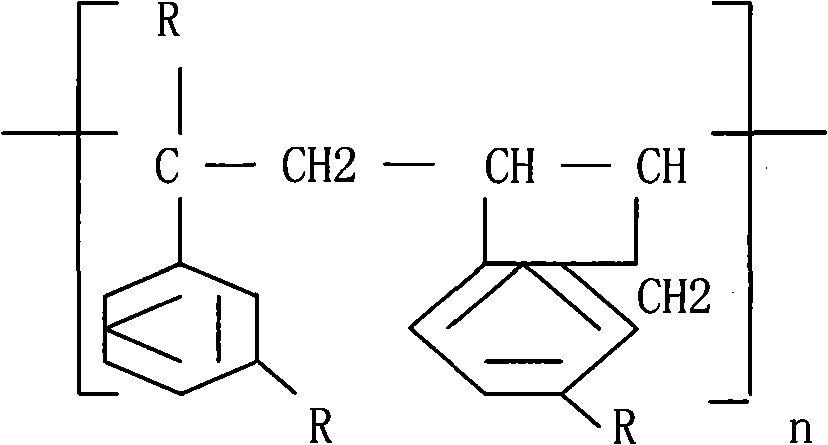 Preparation process of petroleum resin mixed by aliphatic resin and aromatic resin