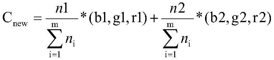 Method for replacing color of image based on color harmony