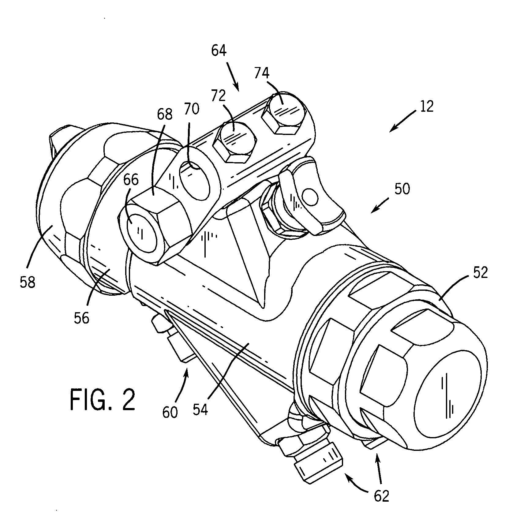 One-piece fluid nozzle