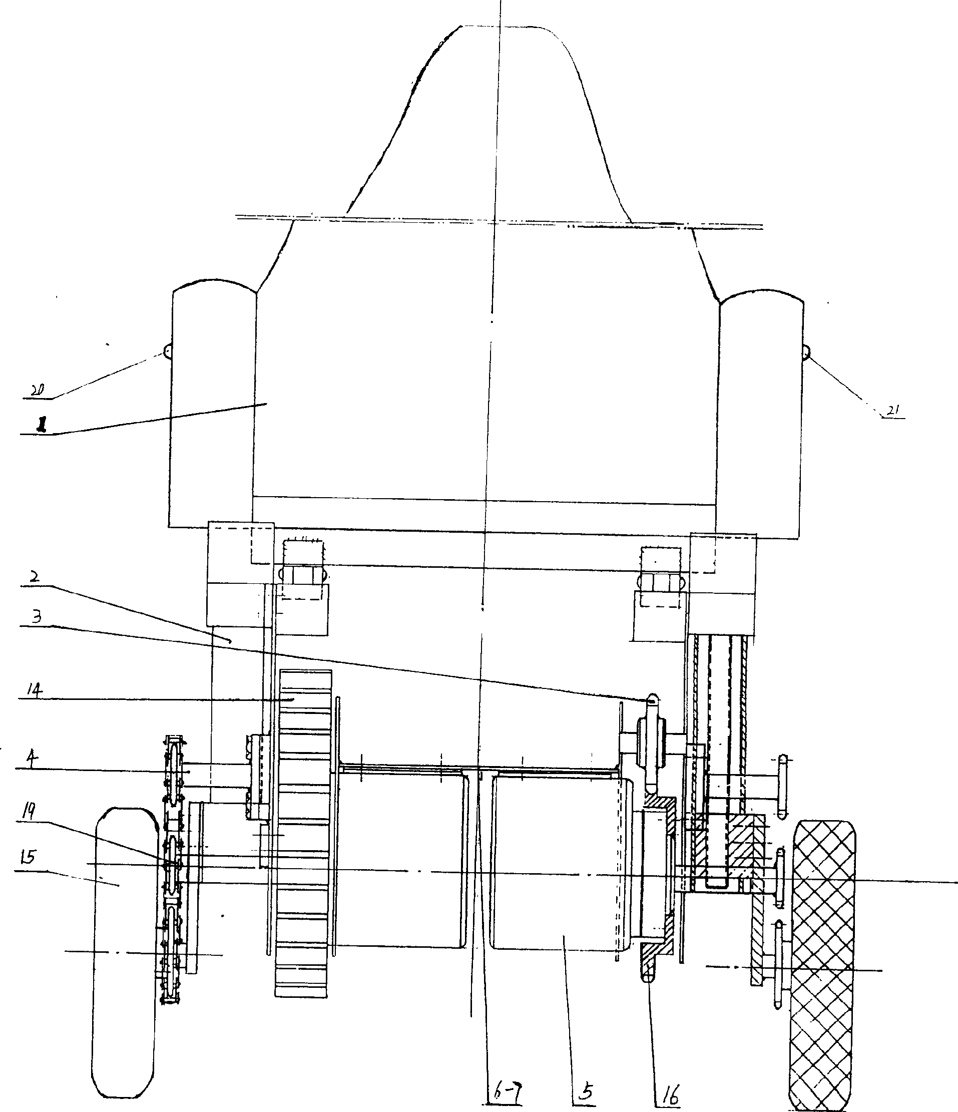 Obstacleless wheel chair