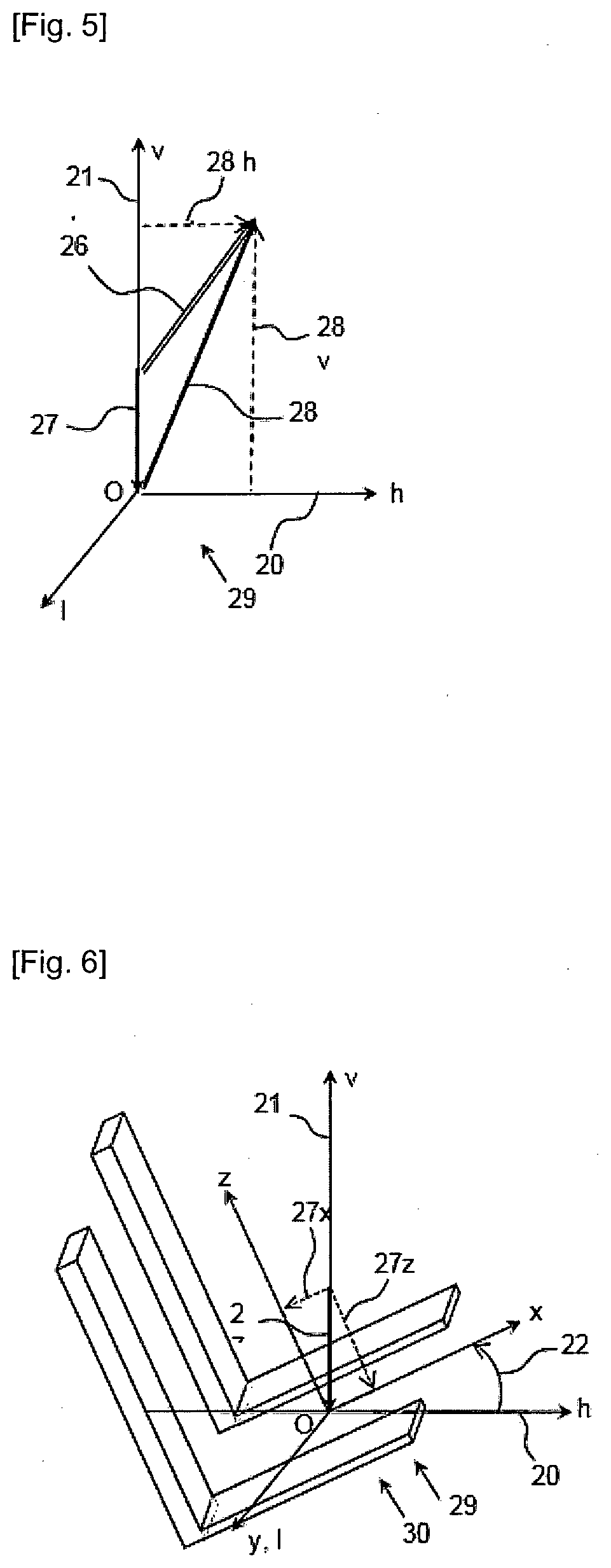 Method and device for helping to position forks of a handling machine