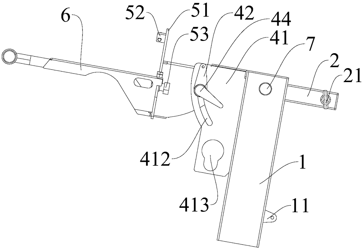 Steering connection device for cutting machine