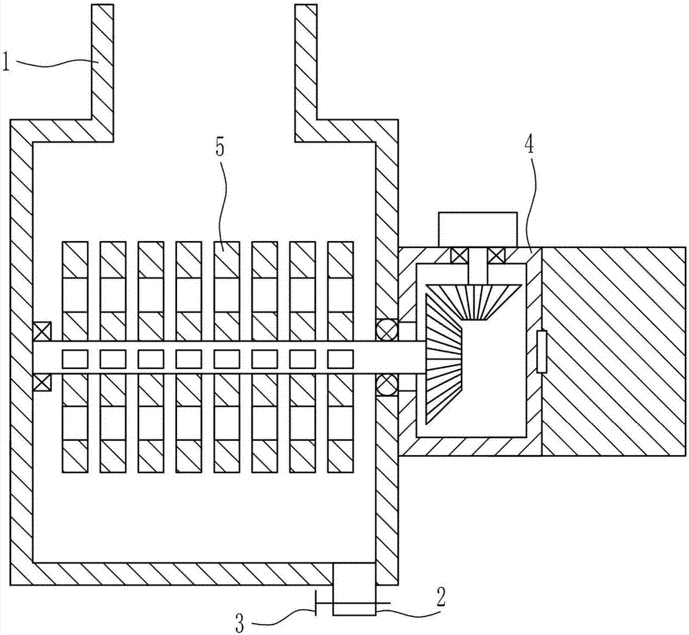 Lubricating oil preparation mixing machine for automobile engine