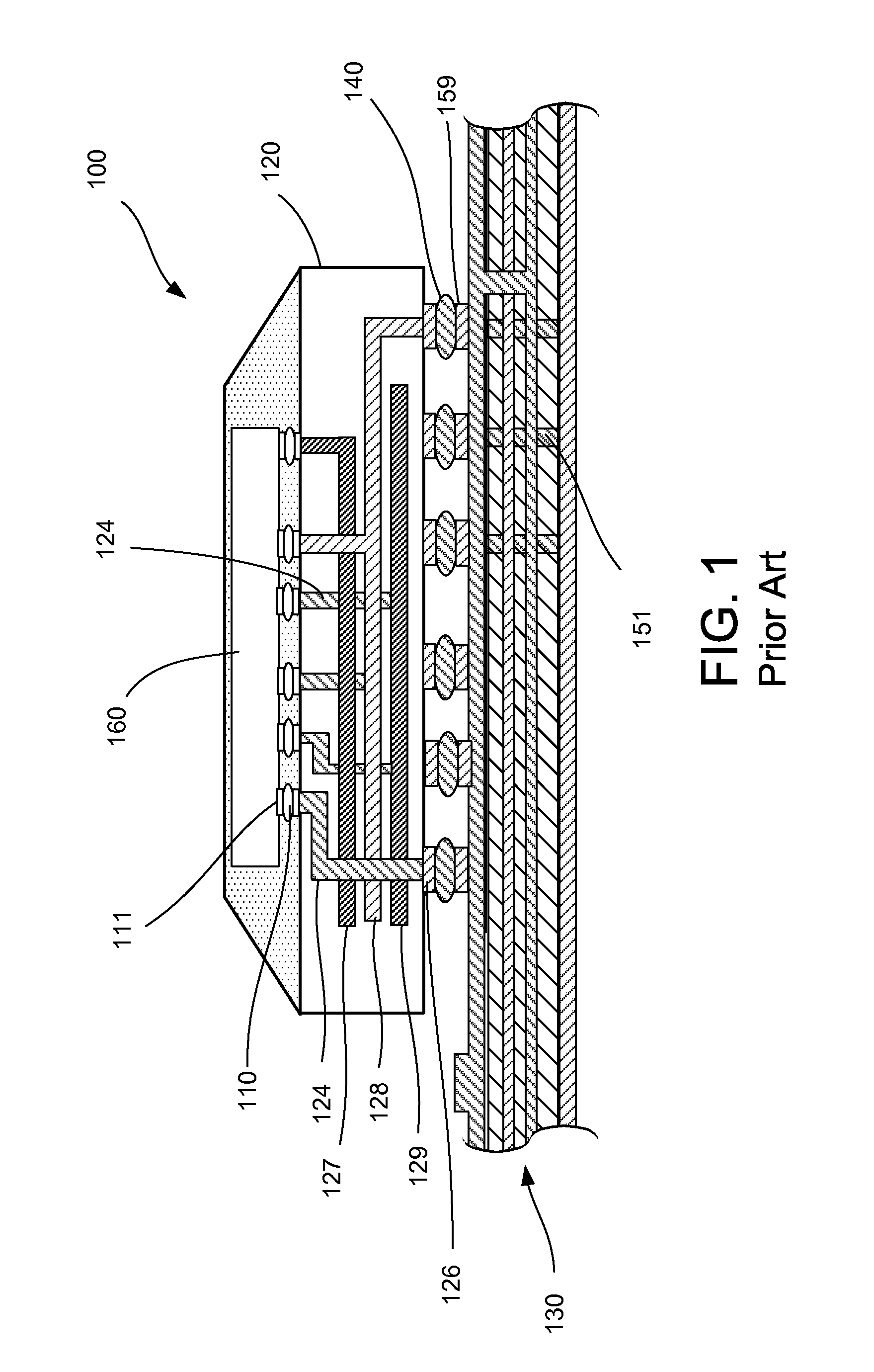 Integrated circuit package component and ball grid array simulation model