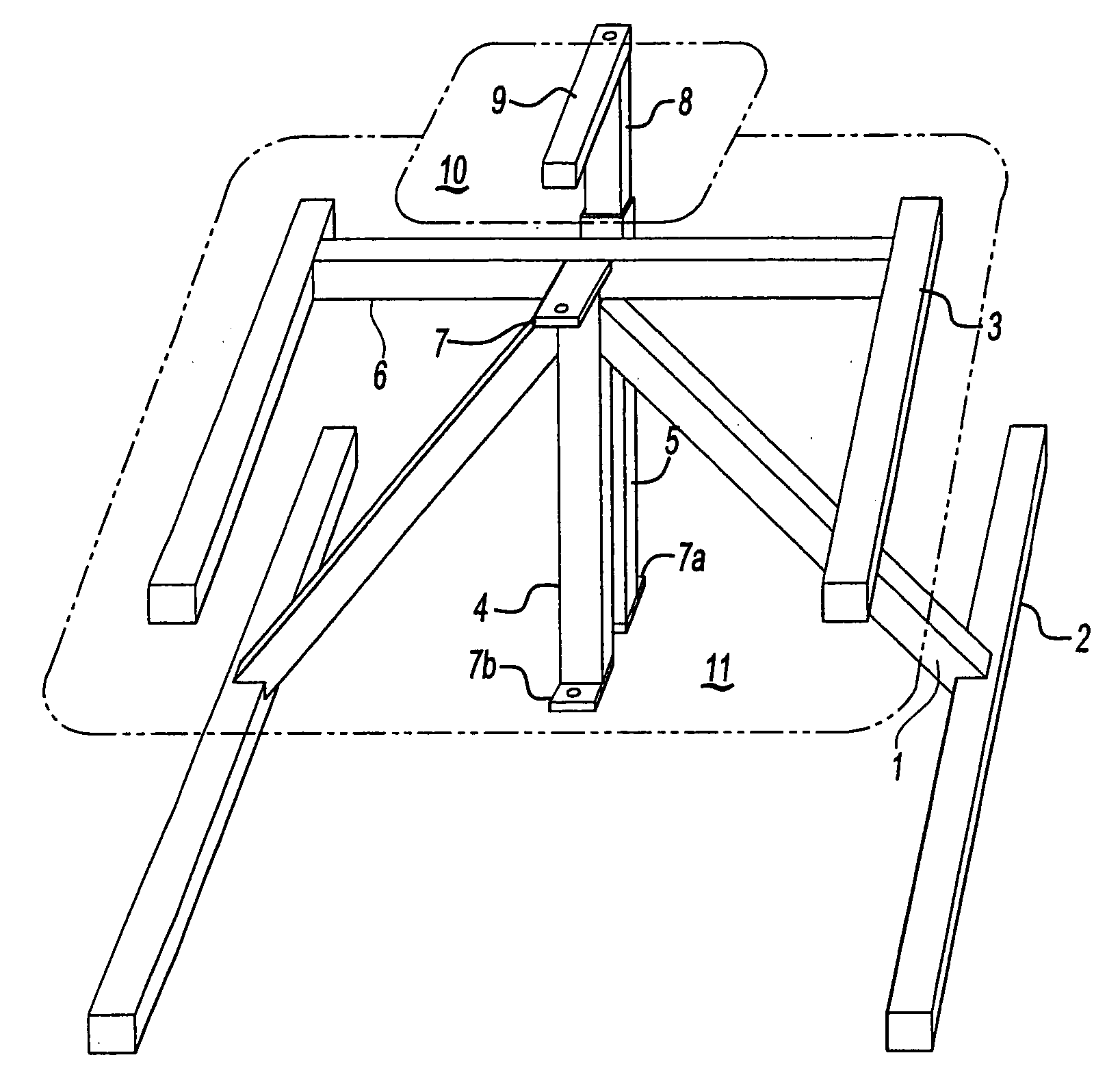 Motorized adjustable workstation